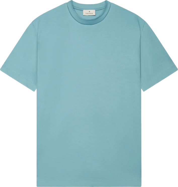 Valenza Interlock Supima T-Shirt Teal