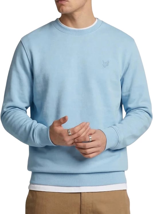 Lyle & Scott Crewneck Sweater Blauw