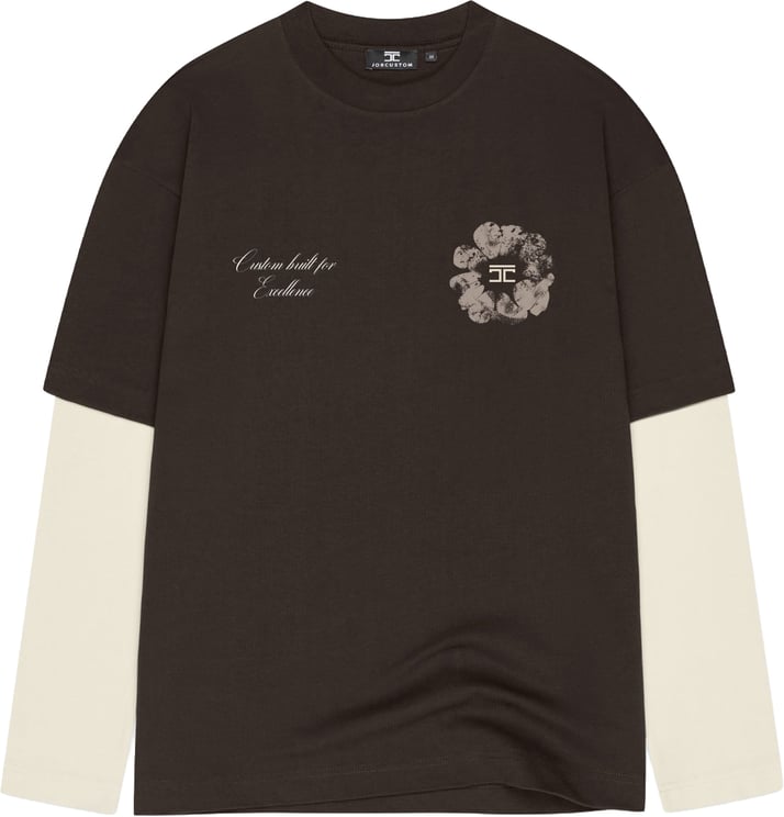 JORCUSTOM Flowers Double Layered Longsleeve