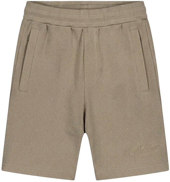 Malelions Ribbed Script Shorts