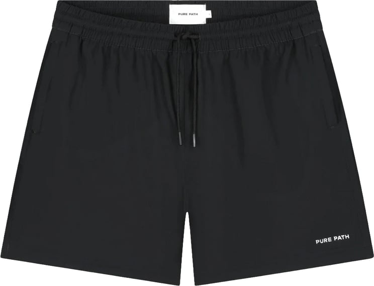 Pure Path Wordmark Swimshort Black 26010516