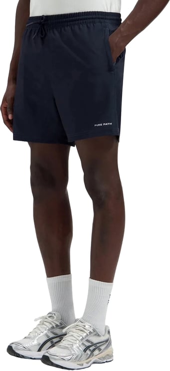 Pure Path Wordmark swimshort navy 26010516