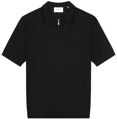 Pure Path Zip Knitted Polo