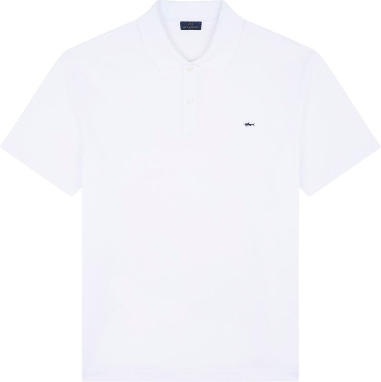 Paul & Shark Polo wit blauw