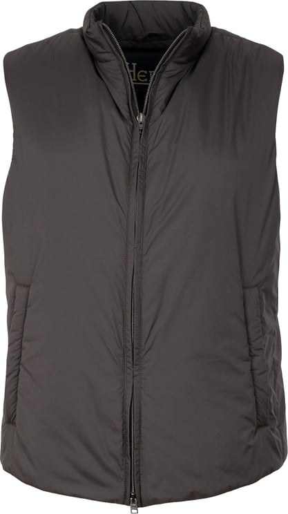 Herno bodywarmer donkerbruin