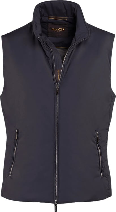 Moorer Bodywarmer Senio-Skt donkerblauw