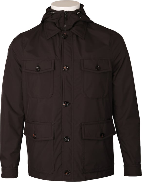 Moorer Jas Ferri-Stp donkerbruin