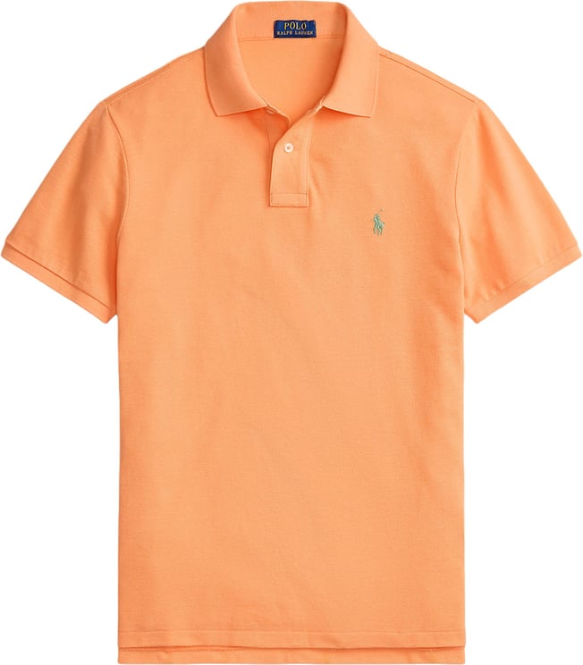 Ralph Lauren Polo custom slim fit oranje
