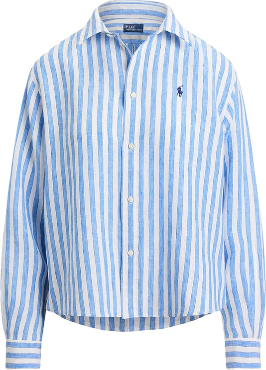 Ralph Lauren Blouse blauw/wit