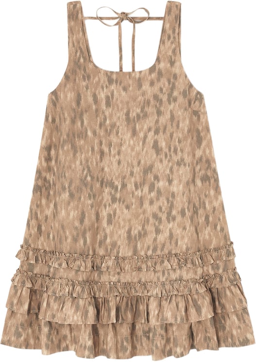 Ganni dress leopard