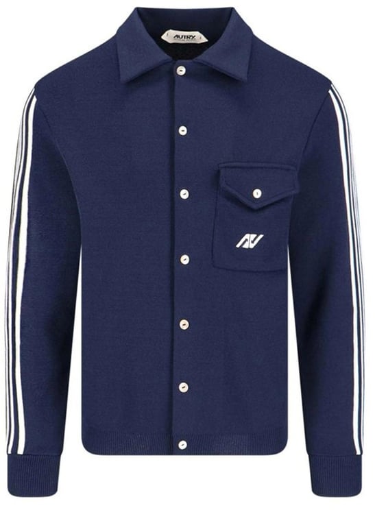 Autry AUTRY Side Stripe Cardigan