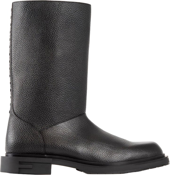 Fendi Fendi Leather Frame Boots
