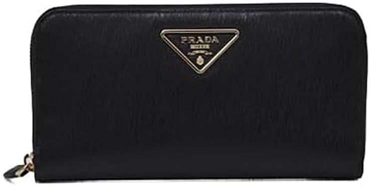 Prada Prada Leather Logo Wallet