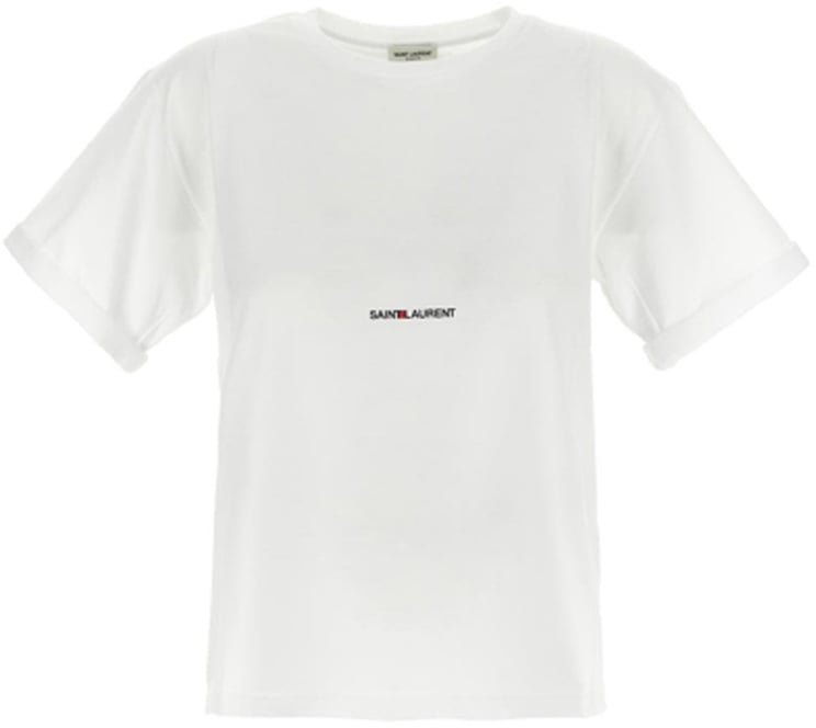 Saint Laurent Saint Laurent Cotton Logo T-Shirt