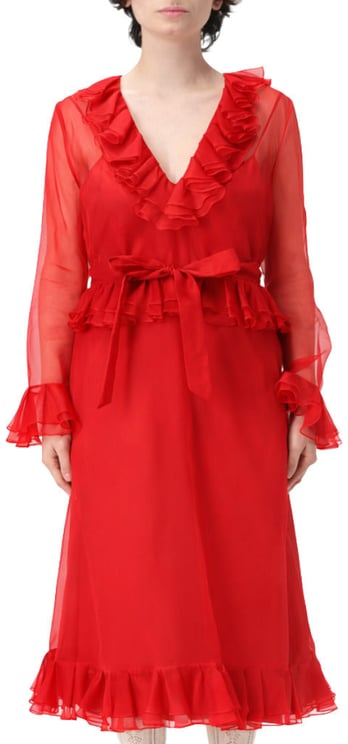 Valentino Garavani valentino garavani - Dress - 6b3vaes71c8-rosso