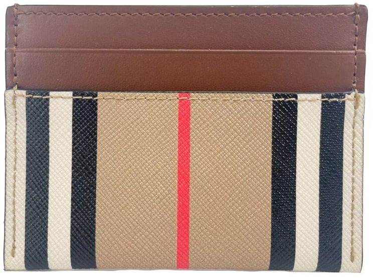 Burberry Burberry Sandon Tan Canvas Check Printed