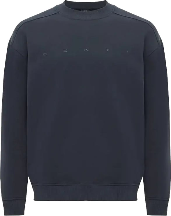 Genti Crewneck Sweater Dark Blue