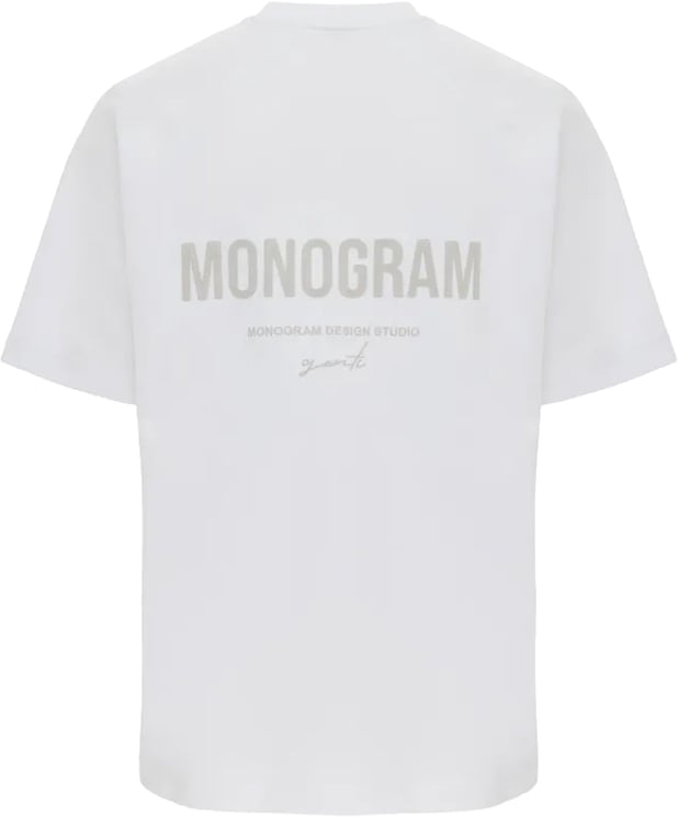 Genti Monogram Tee White