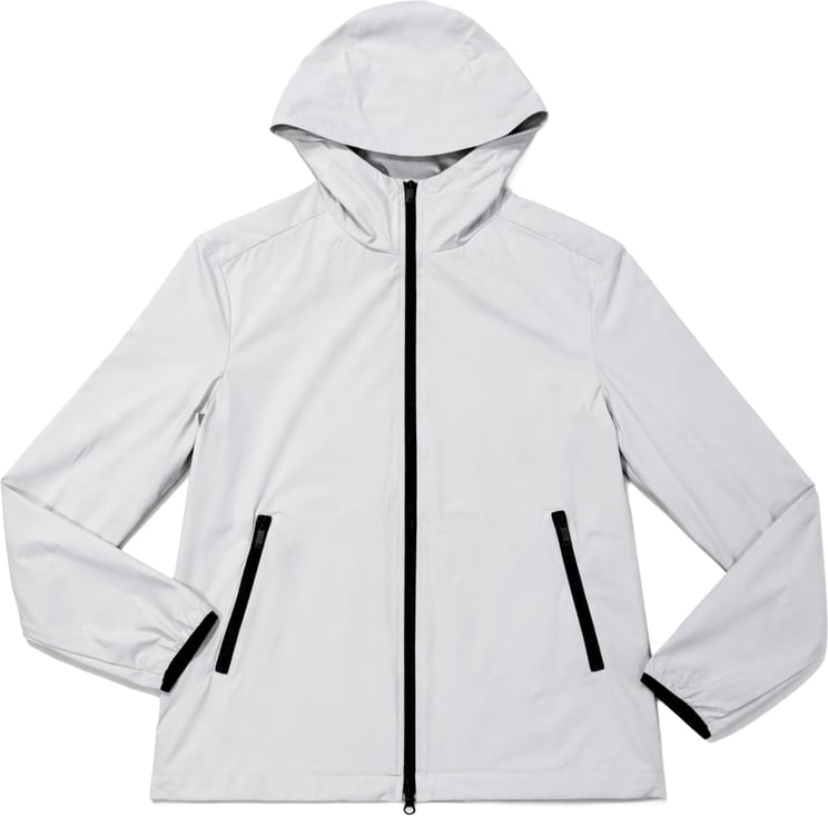 Genti Summer Jacket Monogram White Sand