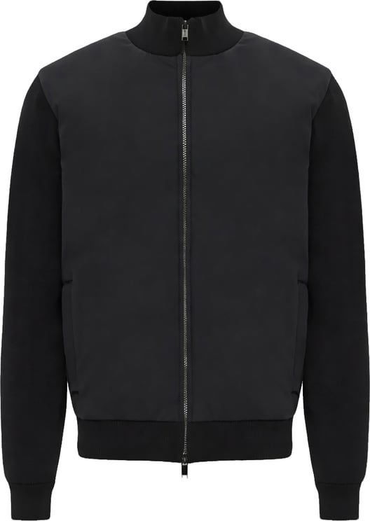 Genti Hybrid Jacket Vest Cool Dry Black