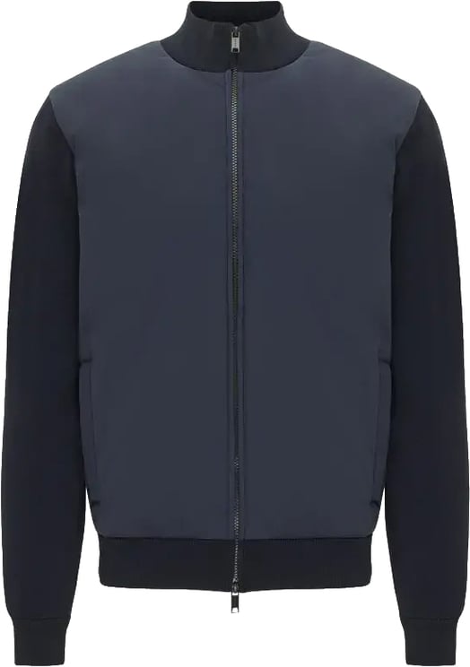 Genti Hybrid Jacket Vest Cool Dry Navy Bl