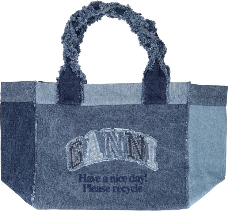 Ganni tote bag jeans