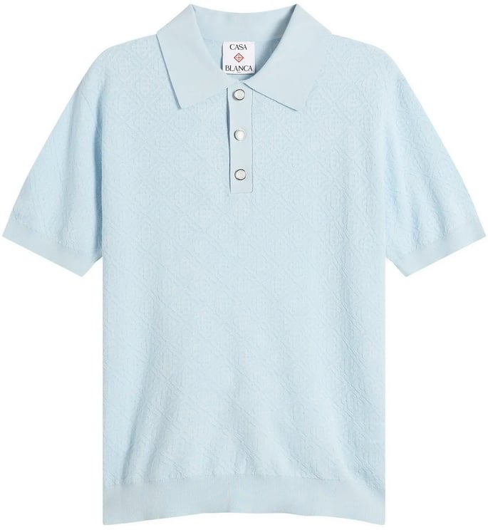 Casablanca prachtig polo in blauw