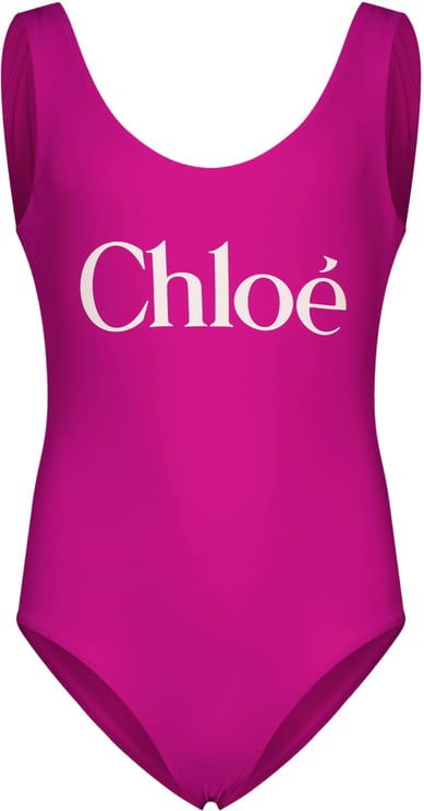 Chloé Chloe Kinder Meisjes Zwemkleding In Fuchsia