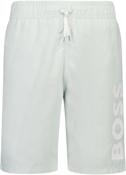 Boss Boss Kinder Jongens Zwemkleding In Mint
