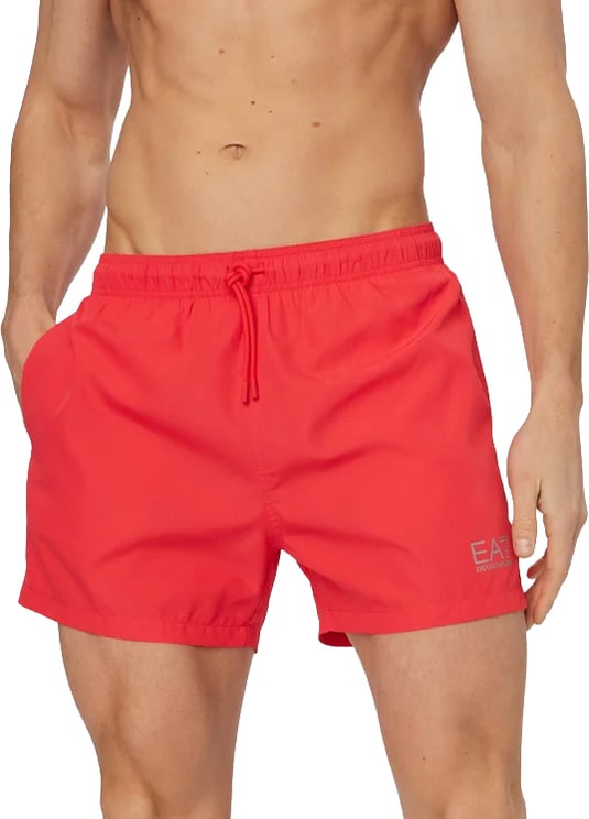EA7 Swimshort Geranium/Silver