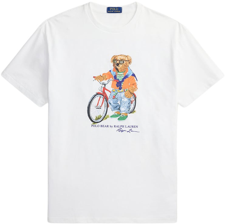 Ralph Lauren T-shirt beer print wit