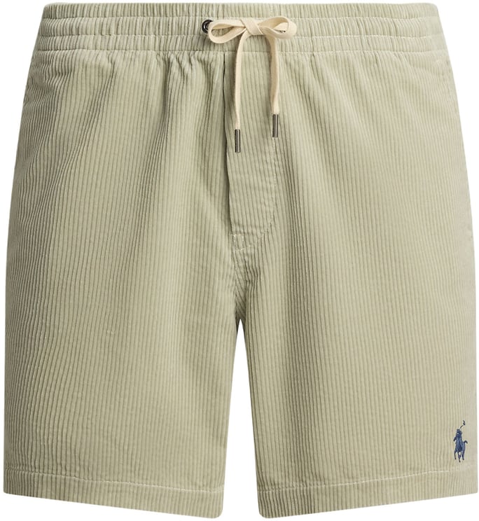 Ralph Lauren Korte corduroy broek khaki