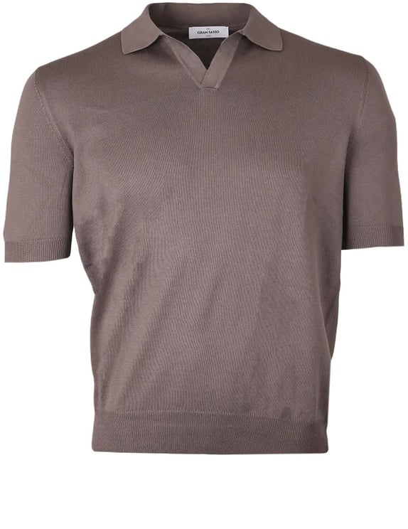 Gran Sasso Polo taupe bruin