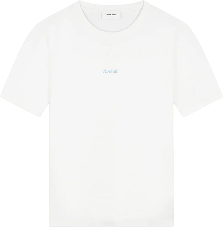 Pure Path Trio of flowers T-shirt Off White