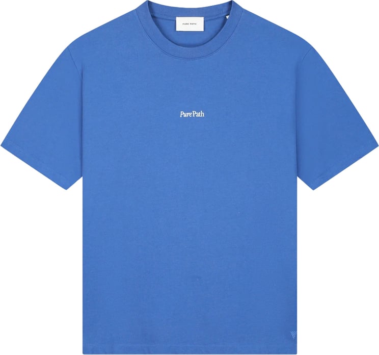 Pure Path Dream big T-shirt Faded cobalt