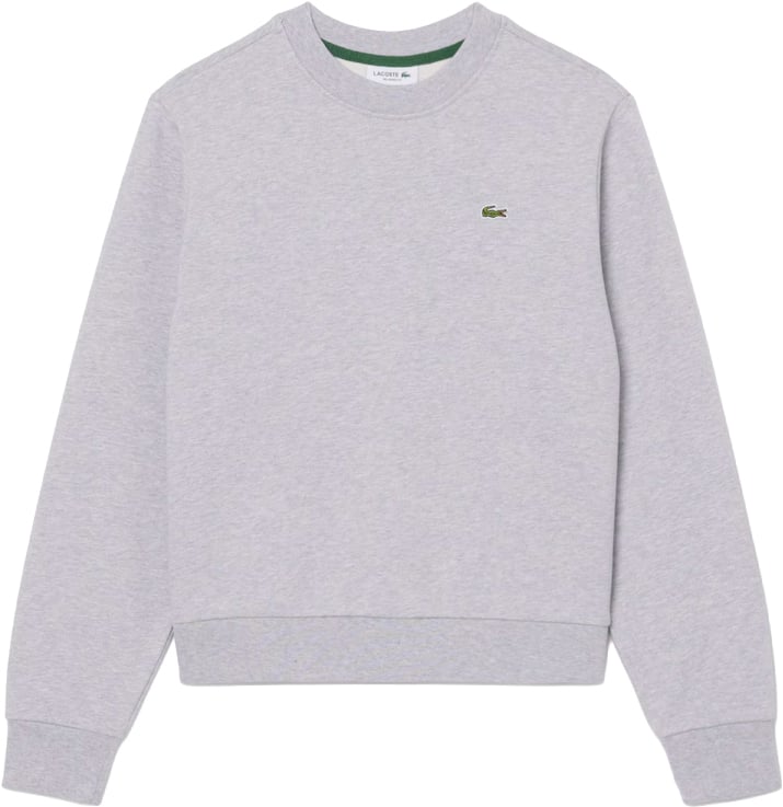Lacoste womens sweatshirt silver chine