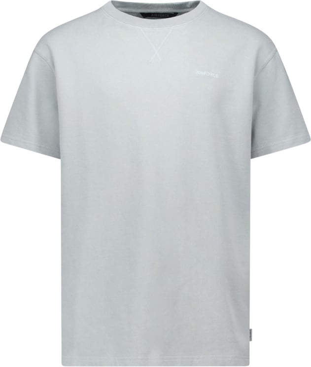 Airforce dyed t-shirt metal