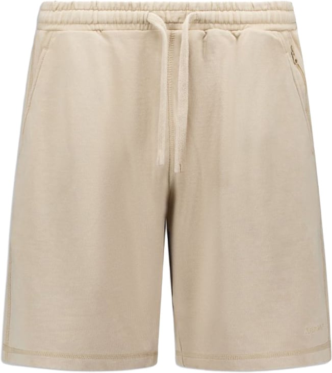 Airforce dyed short pants oxford tan
