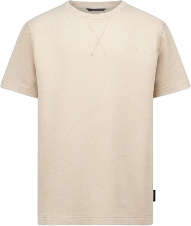Airforce Dyed t shirt beige