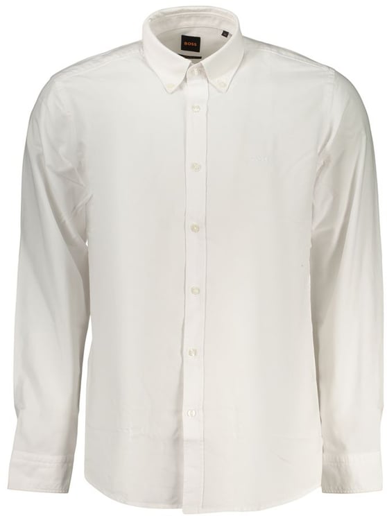 Boss Hugo Boss White Cotton Men's Shirt