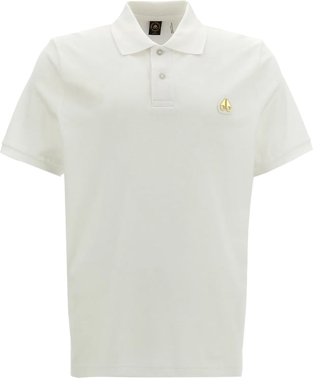 Moose Knuckles Everett Polo White/Gold