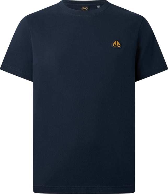 Moose Knuckles Crescent Tee Navy/Gold