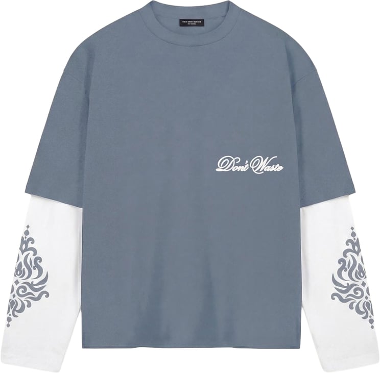 Don't Waste Culture Alare Layer Longsleeve Light Blue