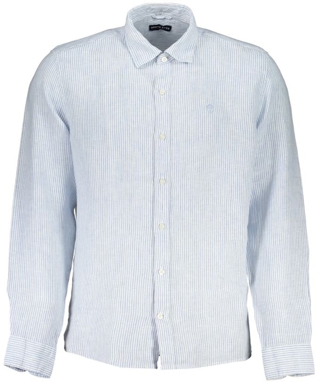 North Sails North Sails Azzurro Linen Men Shirt