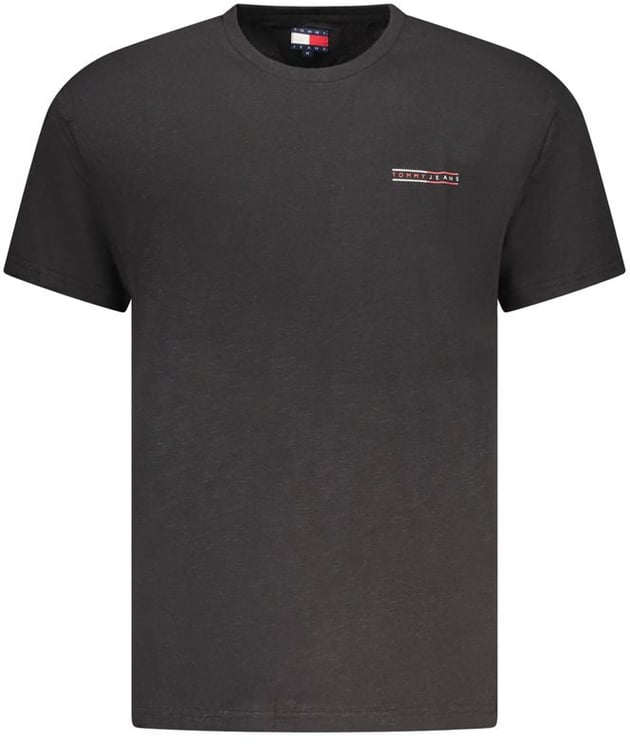 Tommy Hilfiger Tommy Hilfiger Black Cotton Men's T-Shirt