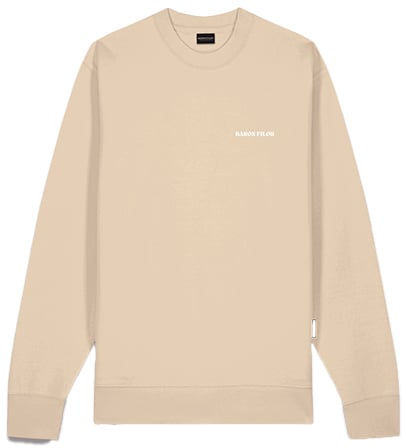 Baron Filou Baron Filou The Crozy Companion Oval Backprint Sweater