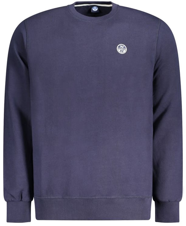 North Sails North Sails Navy Cotton Men Sweatshirt