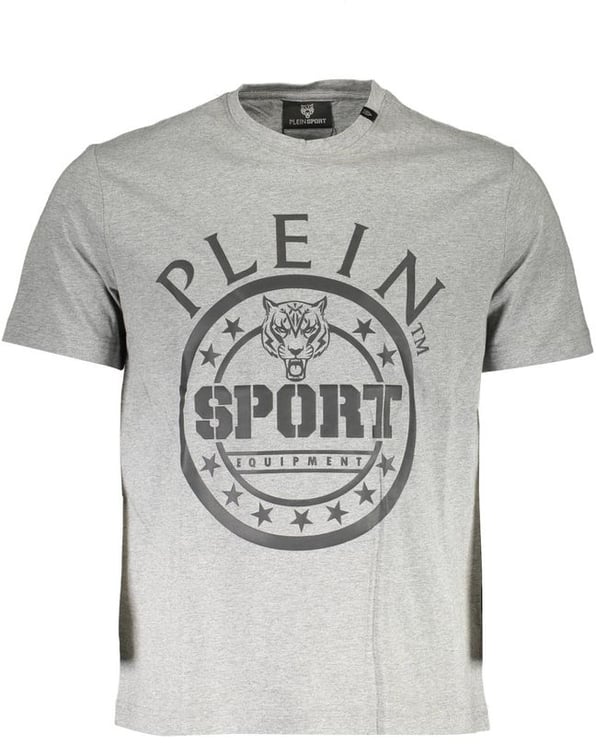 Plein Sport Plein Sport Grigio Cotton Men T-Shirt