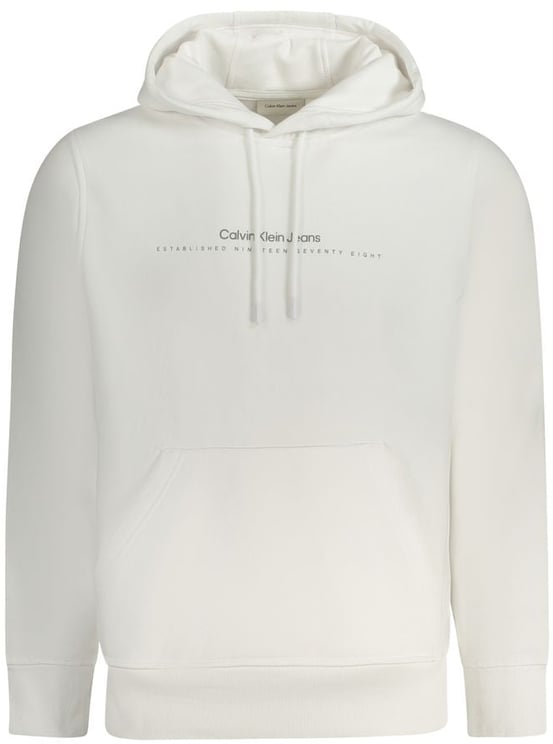 Calvin Klein Calvin Klein White Cotton Men's Sweatshirt