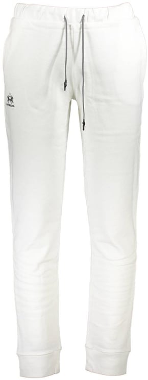 La Martina La Martina White Cotton Men's Track Pant